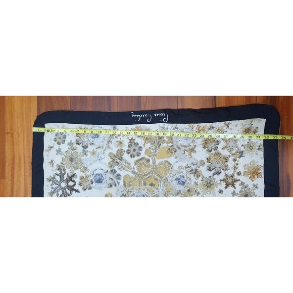 Pierre Cardin Vintage Scarf Size 34x34 in 100% ipek silk - Picture 6 of 8